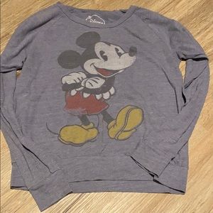Vintage Mickey Mouse long sleeve shirt